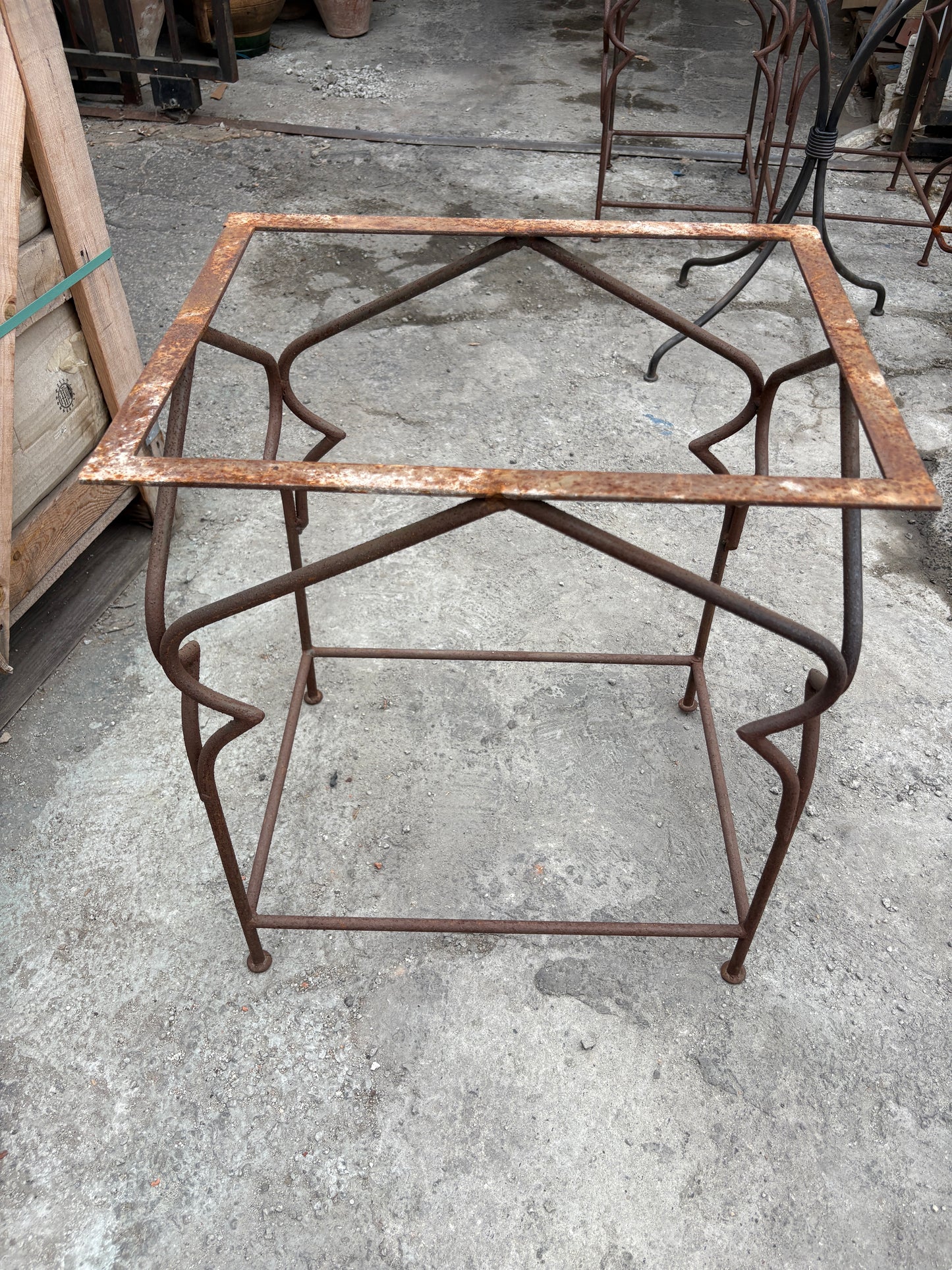 Wrought Iron Table Base #15