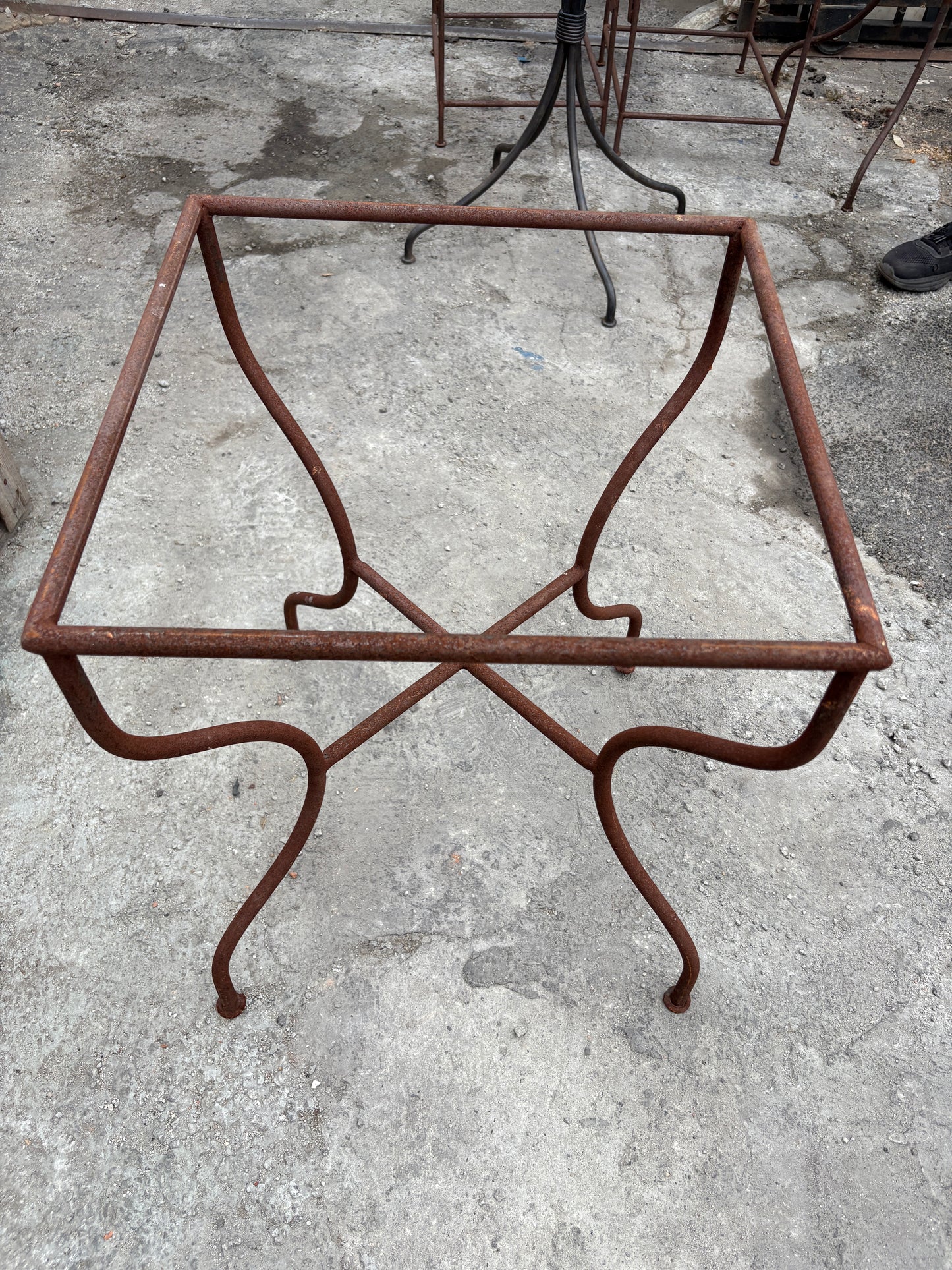 Wrought Iron Table Base #16