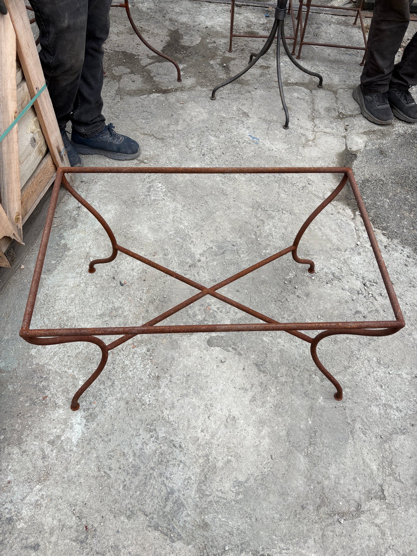 Wrought Iron Table Base #17