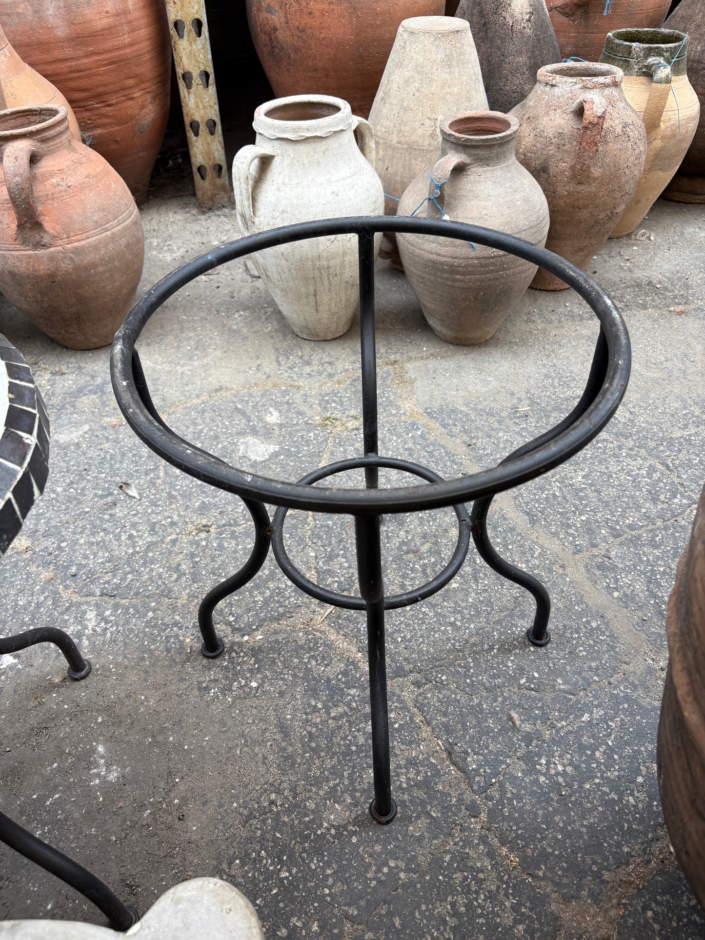 Wrought Iron Table Base #23