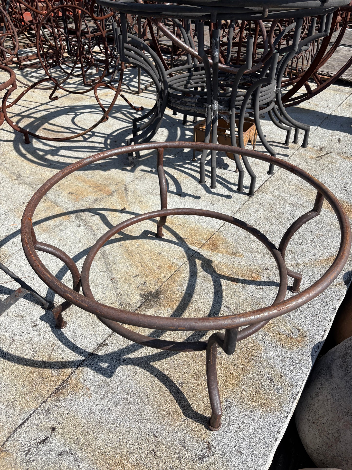 Wrought Iron Table Base #24