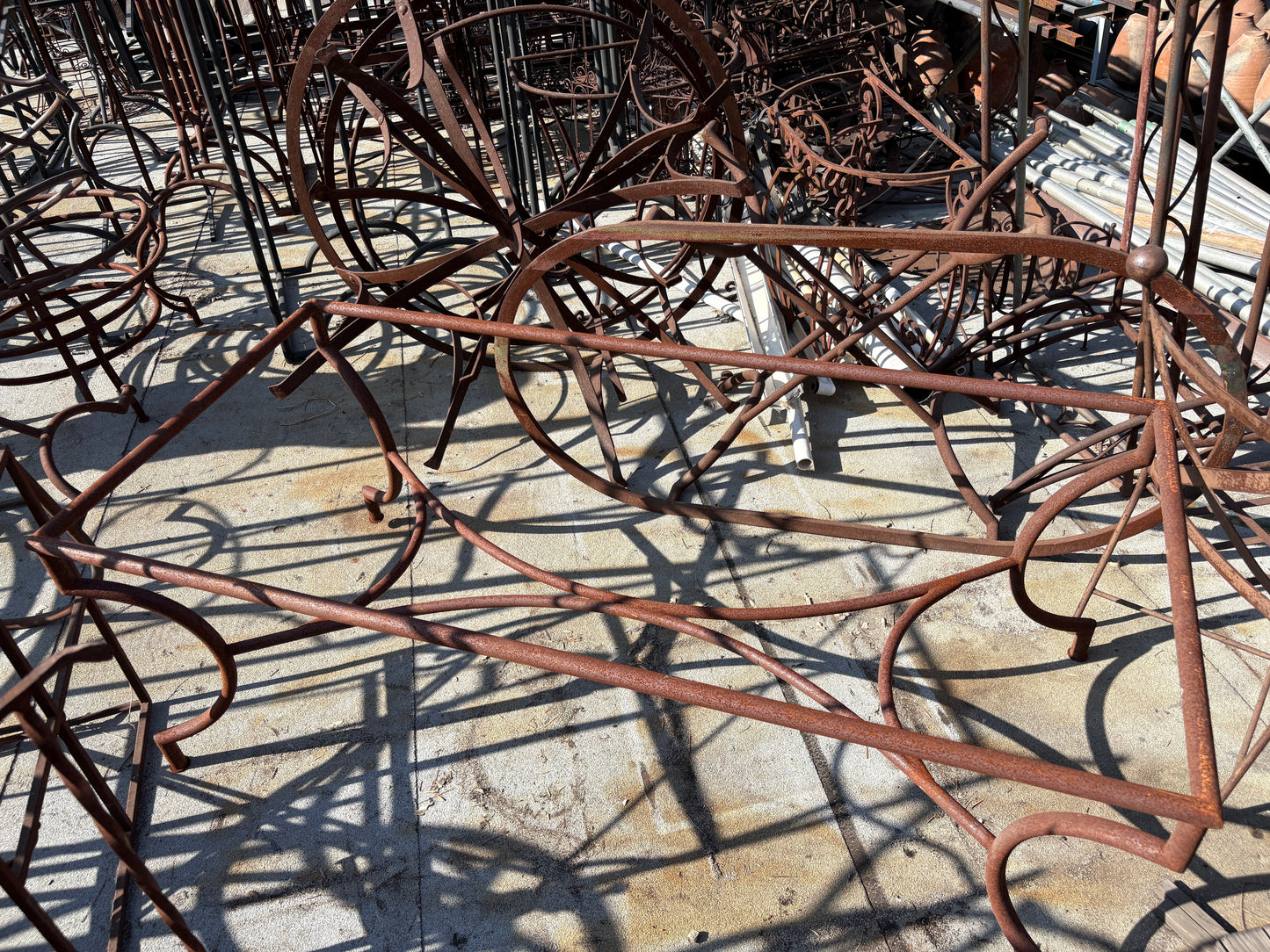 Wrought Iron Table Base #30