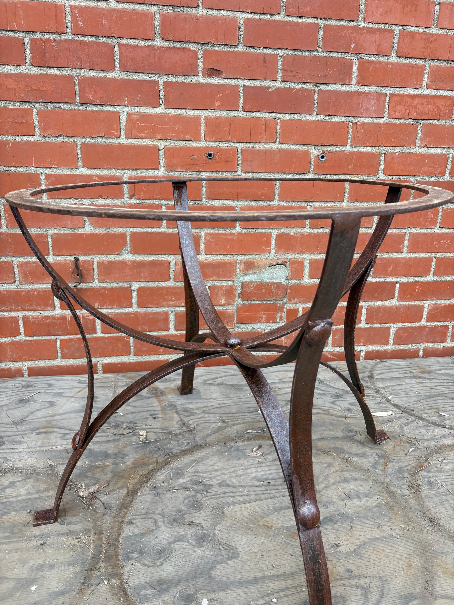 Wrought Iron Table Base #4