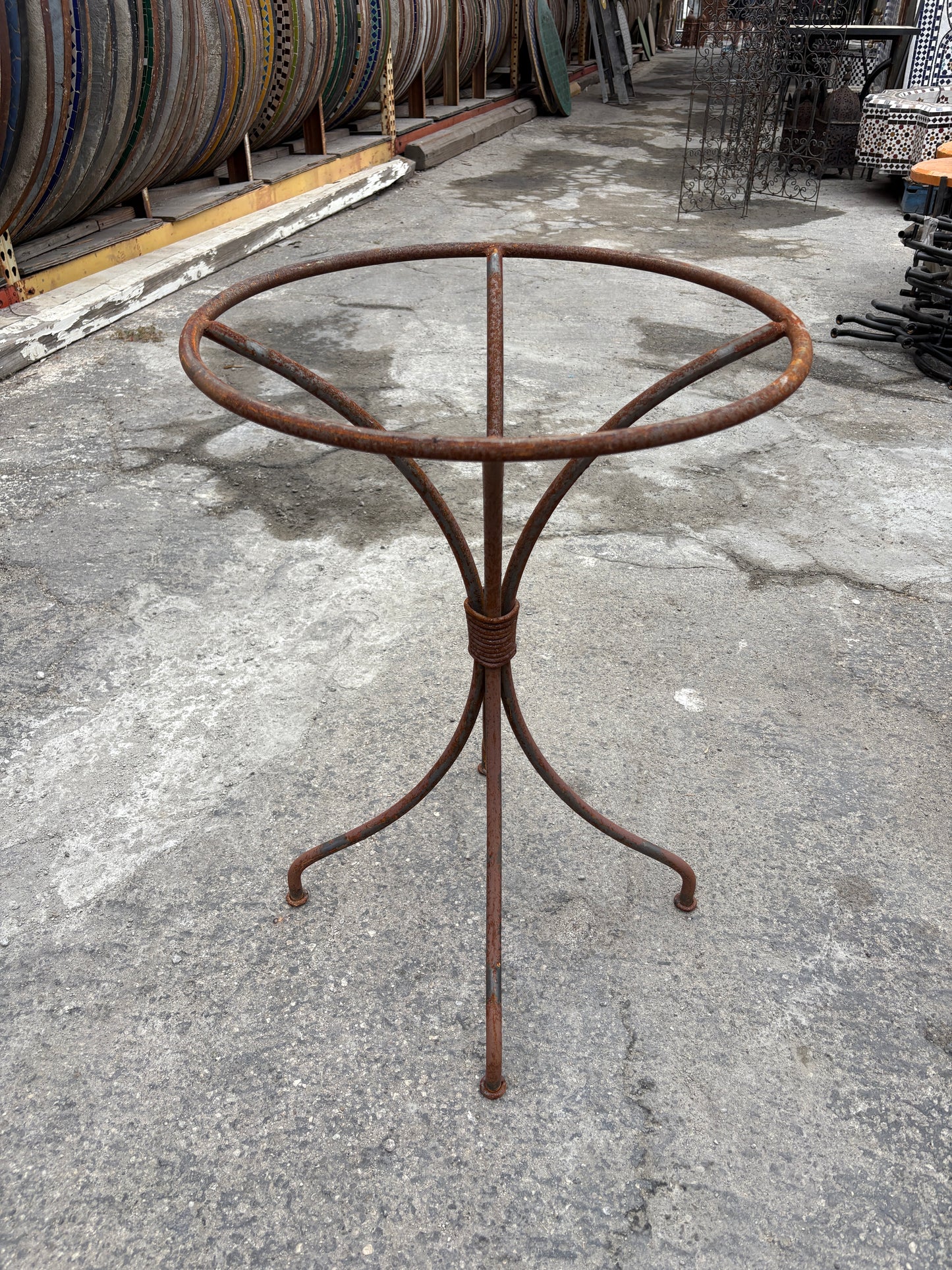Wrought Iron Table Base #6