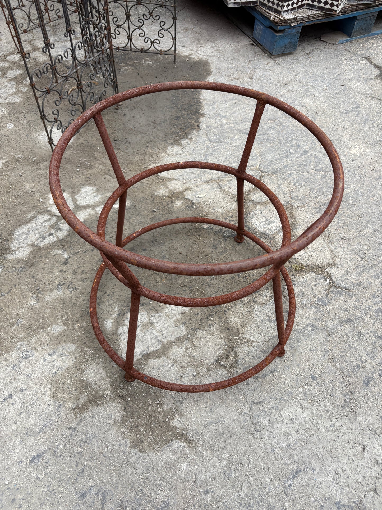 Wrought Iron Table Base #9
