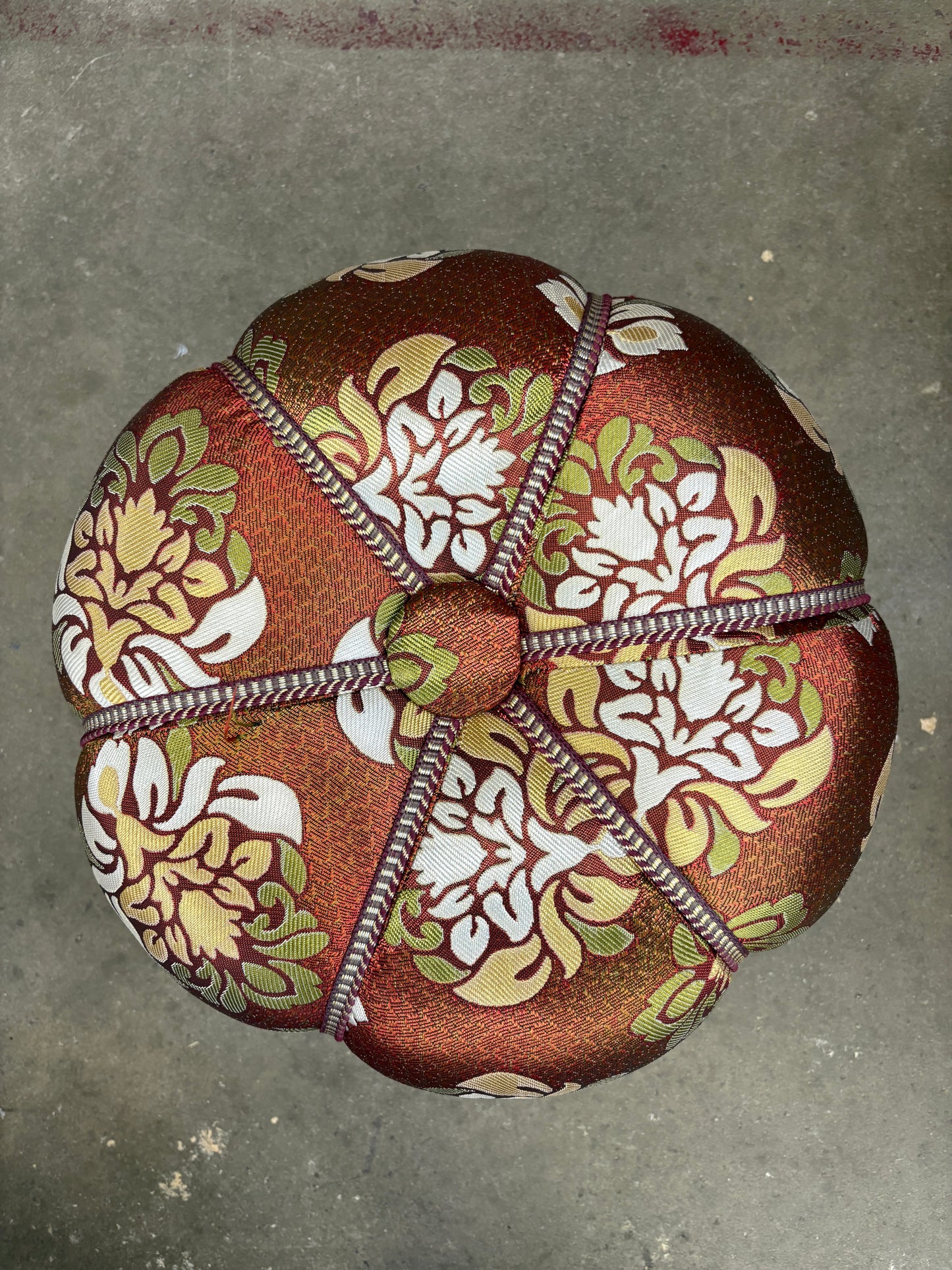 Moroccan Stuffed Fabric Pouf
