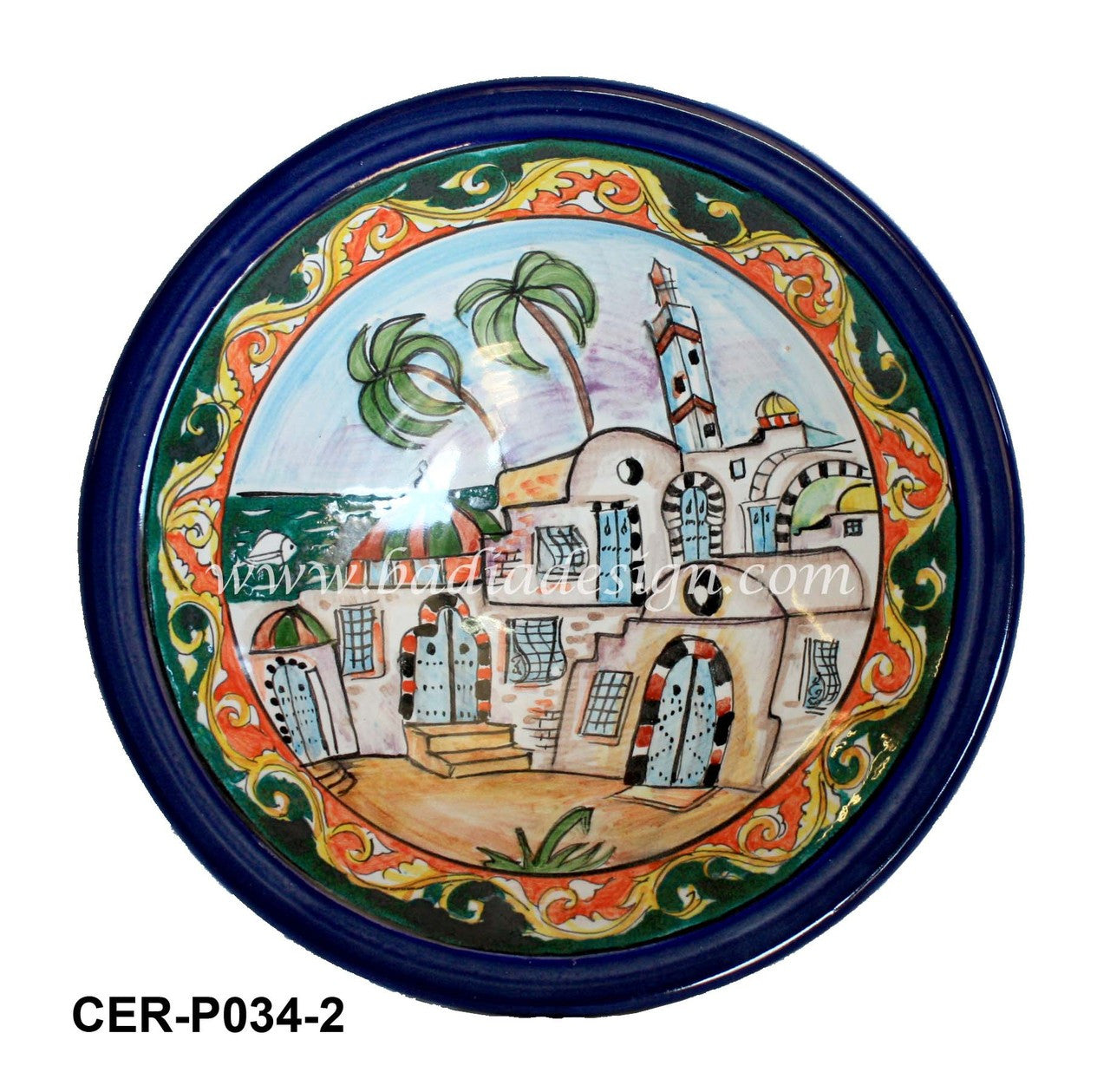 Hand Painted Artistic Ceramic Bowl