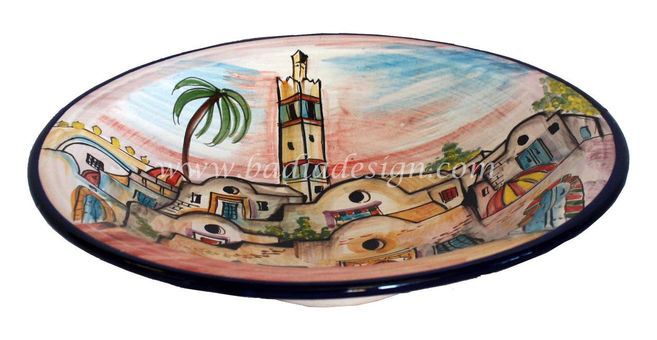 Hand Painted Artistic Ceramic Bowl