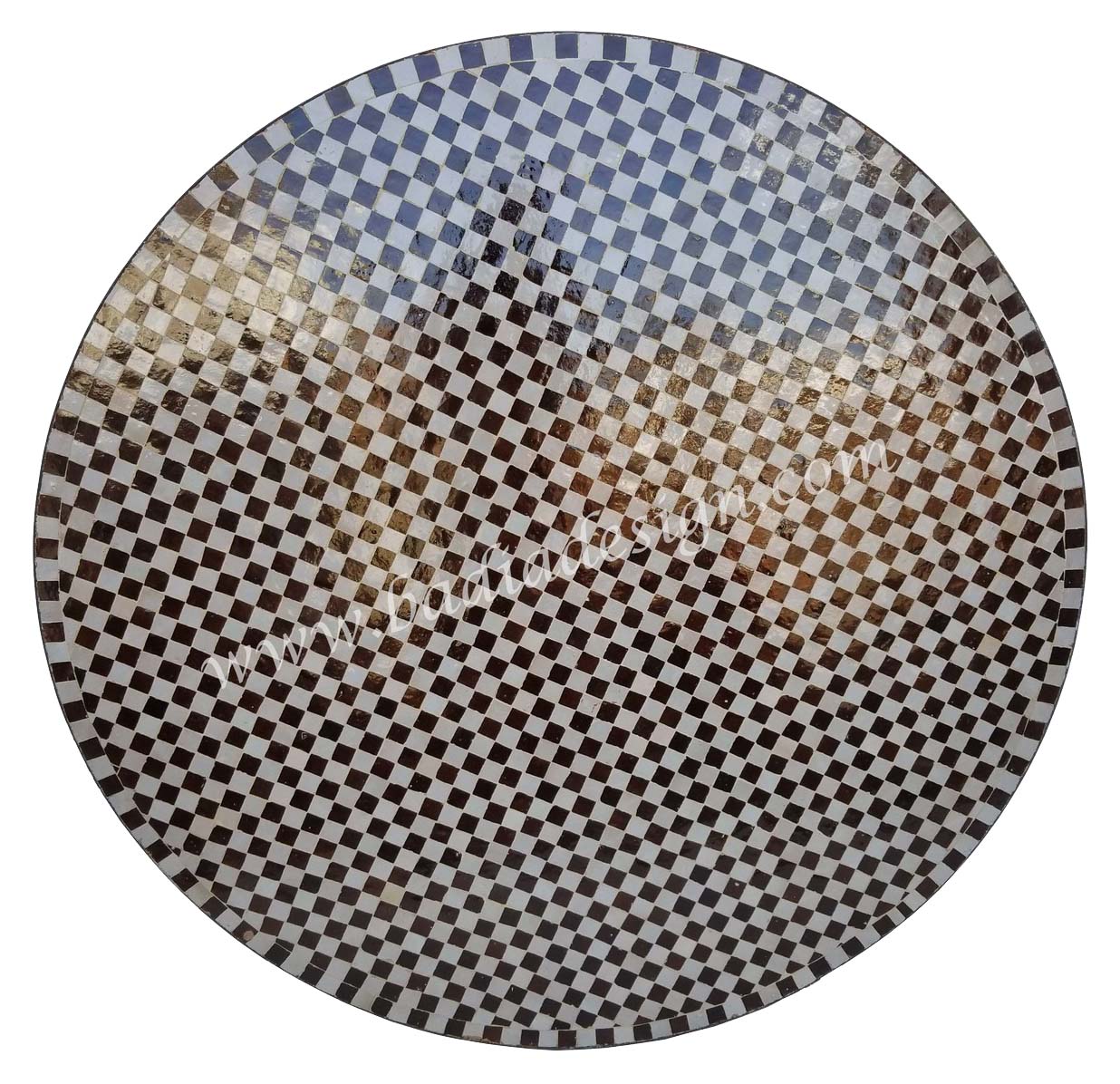 Intricate Designed Mosaic Tile Table Top