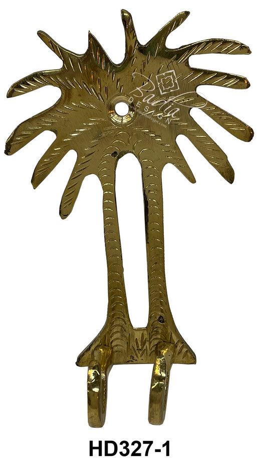 Brass Wall Mount Key Holder