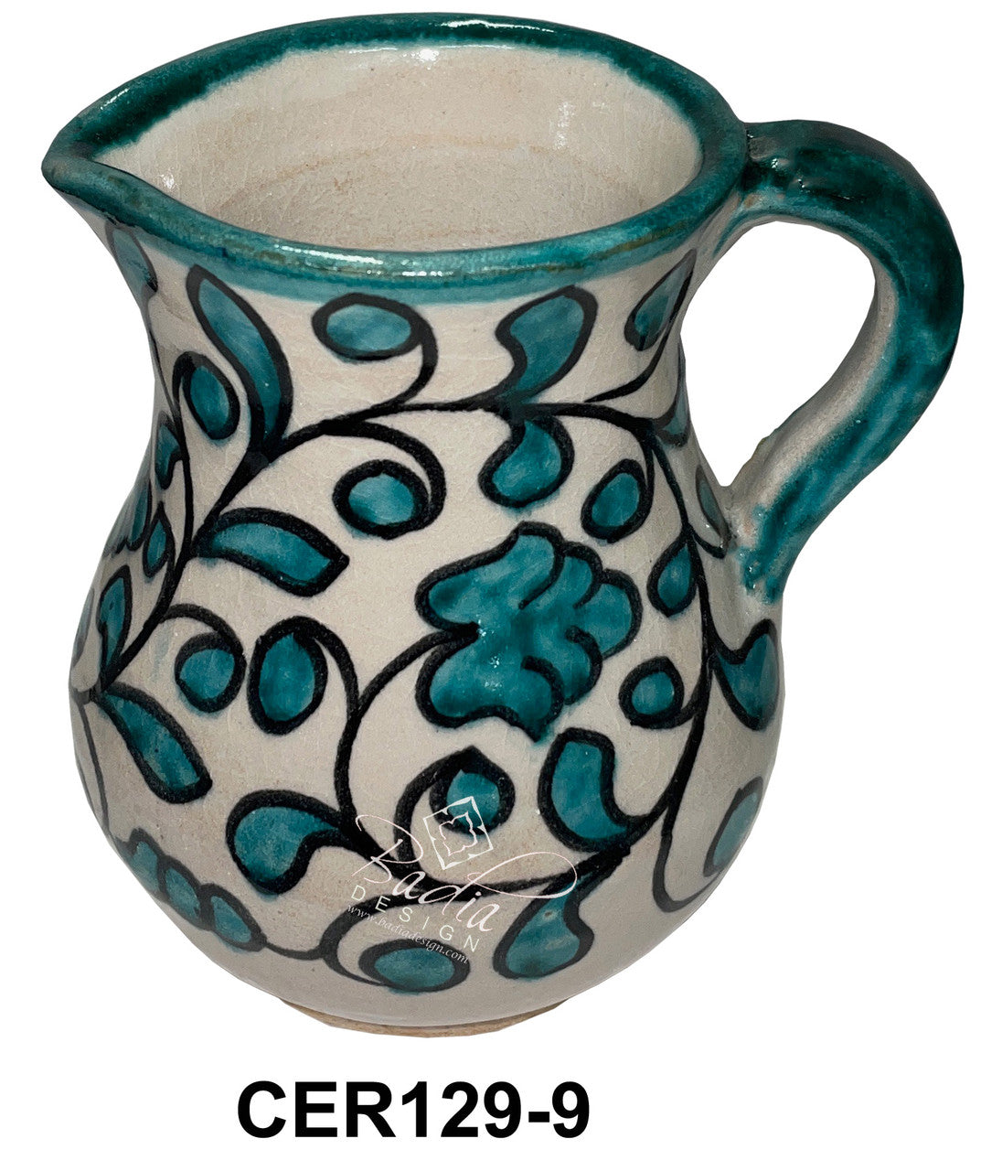 Hand Painted Multi-Color Ceramic Cups