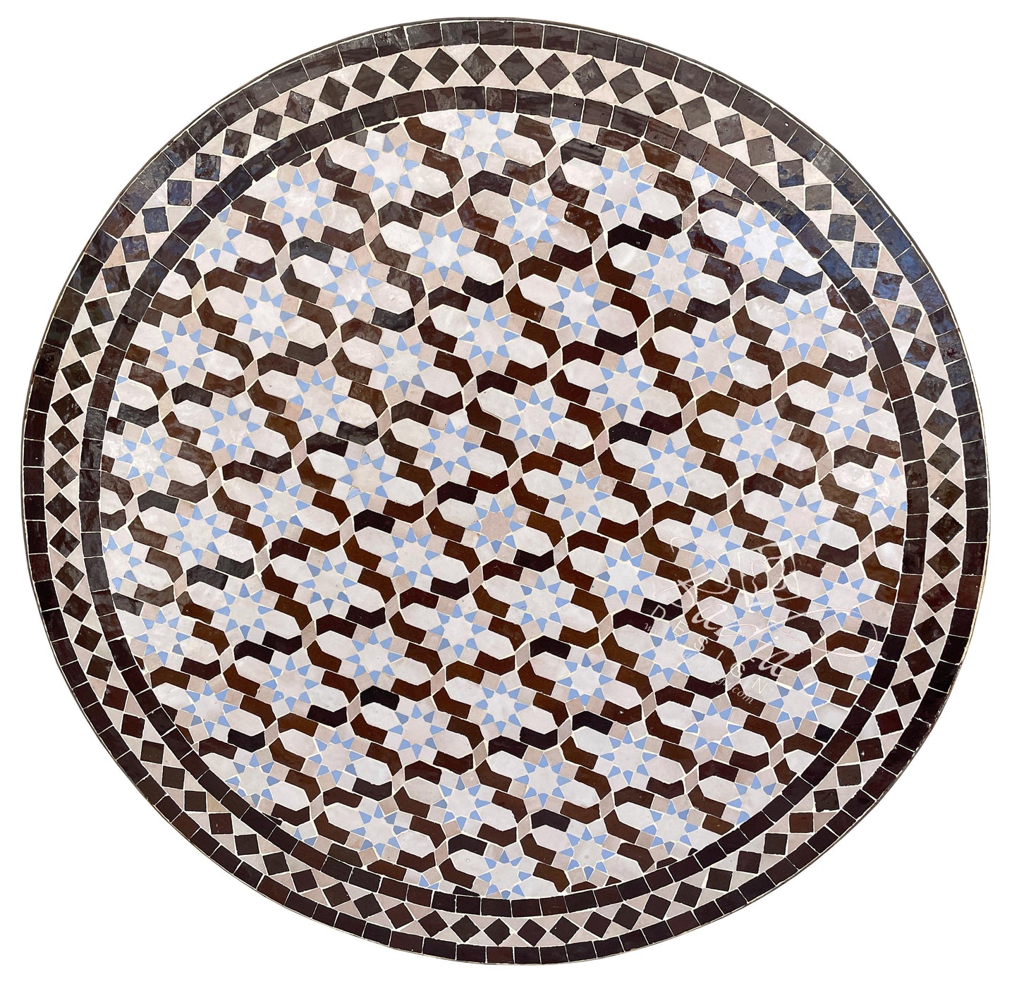 Multi-Color Tile Table Top