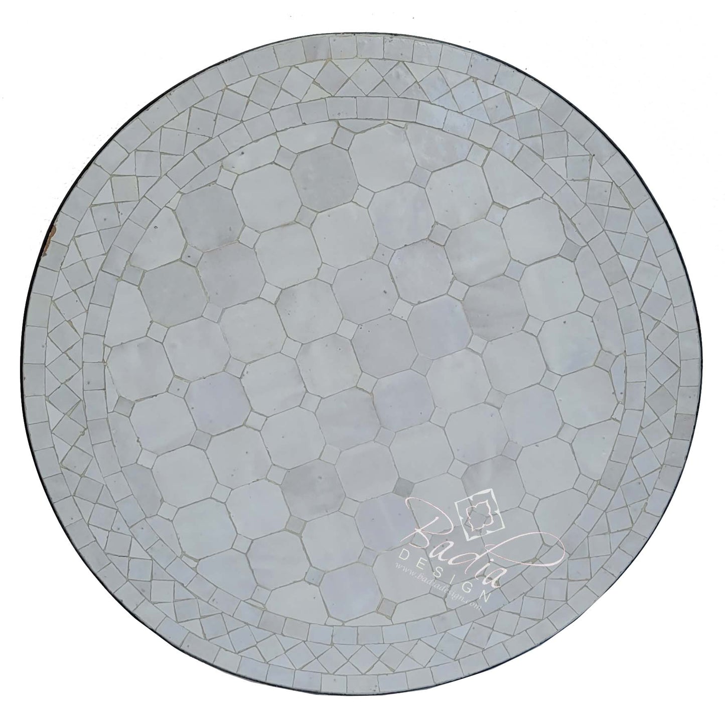 Round Tile Table Top