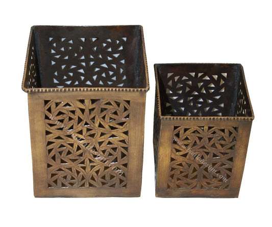 Decorative Brass Candle Holder - HD080