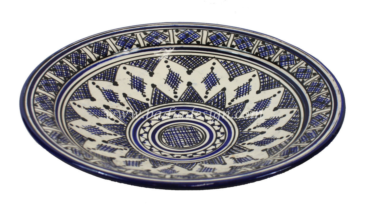 Hand Painted Ceramic Plate