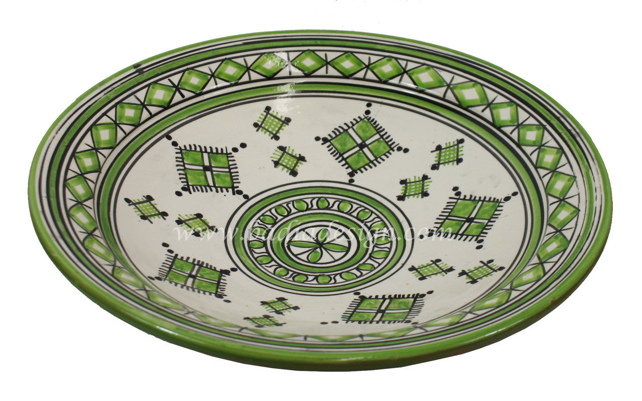 Hand Painted Ceramic Plate