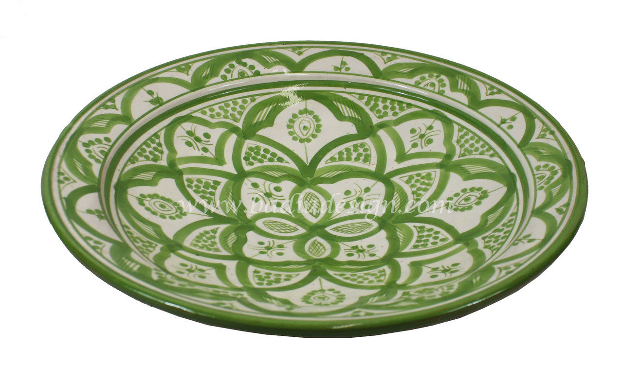Hand Painted Ceramic Plate