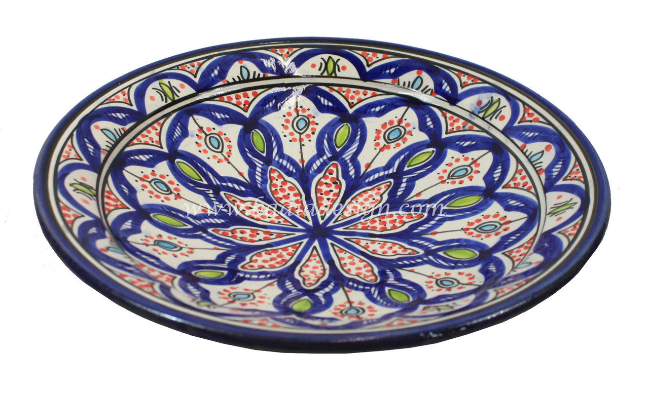Hand Painted Ceramic Plate