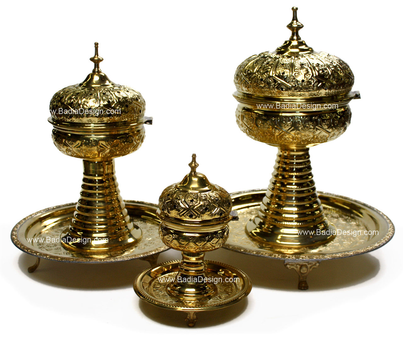 Gold Colored Incense Burner