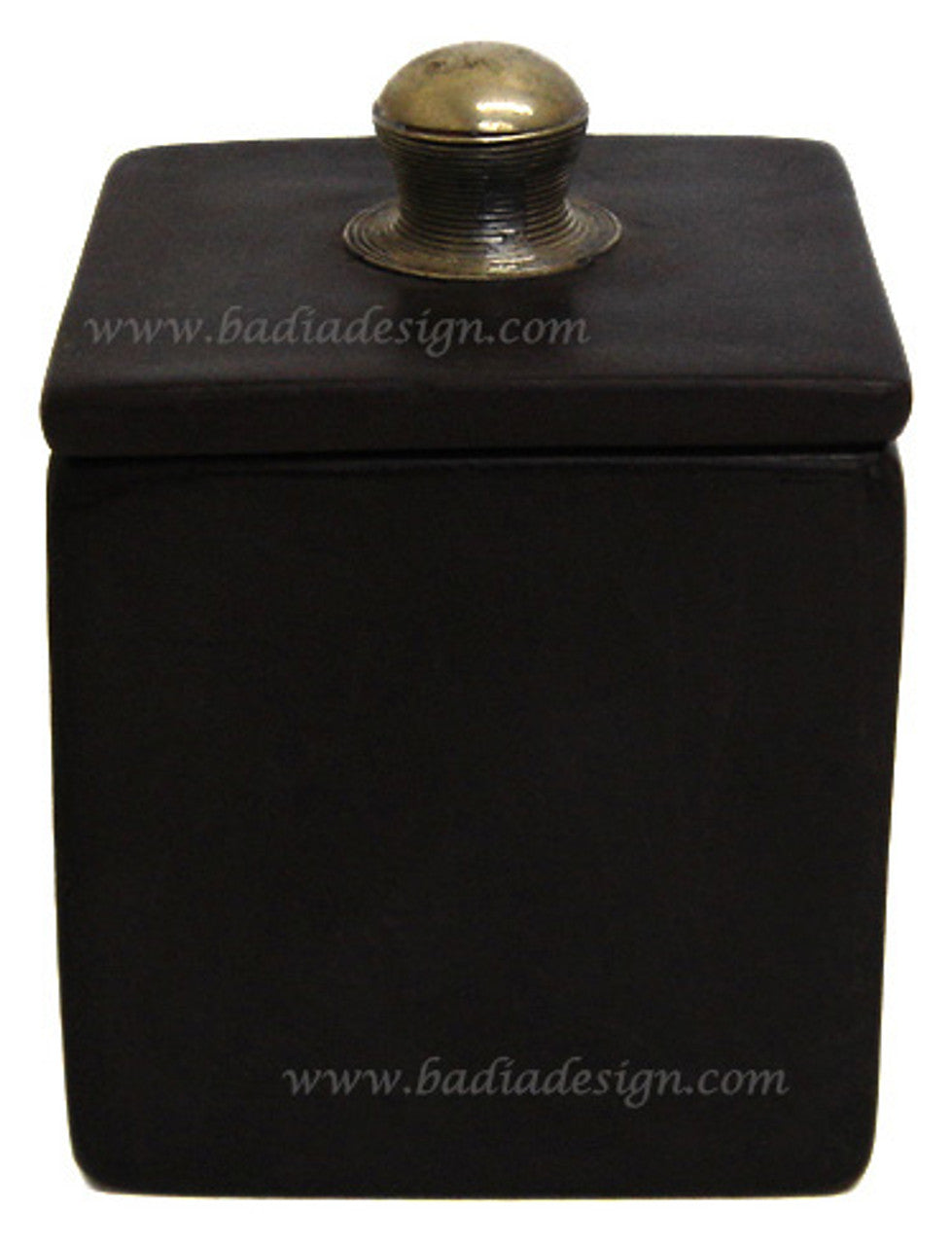 Moroccan Tadelakt Square Ceramic Box