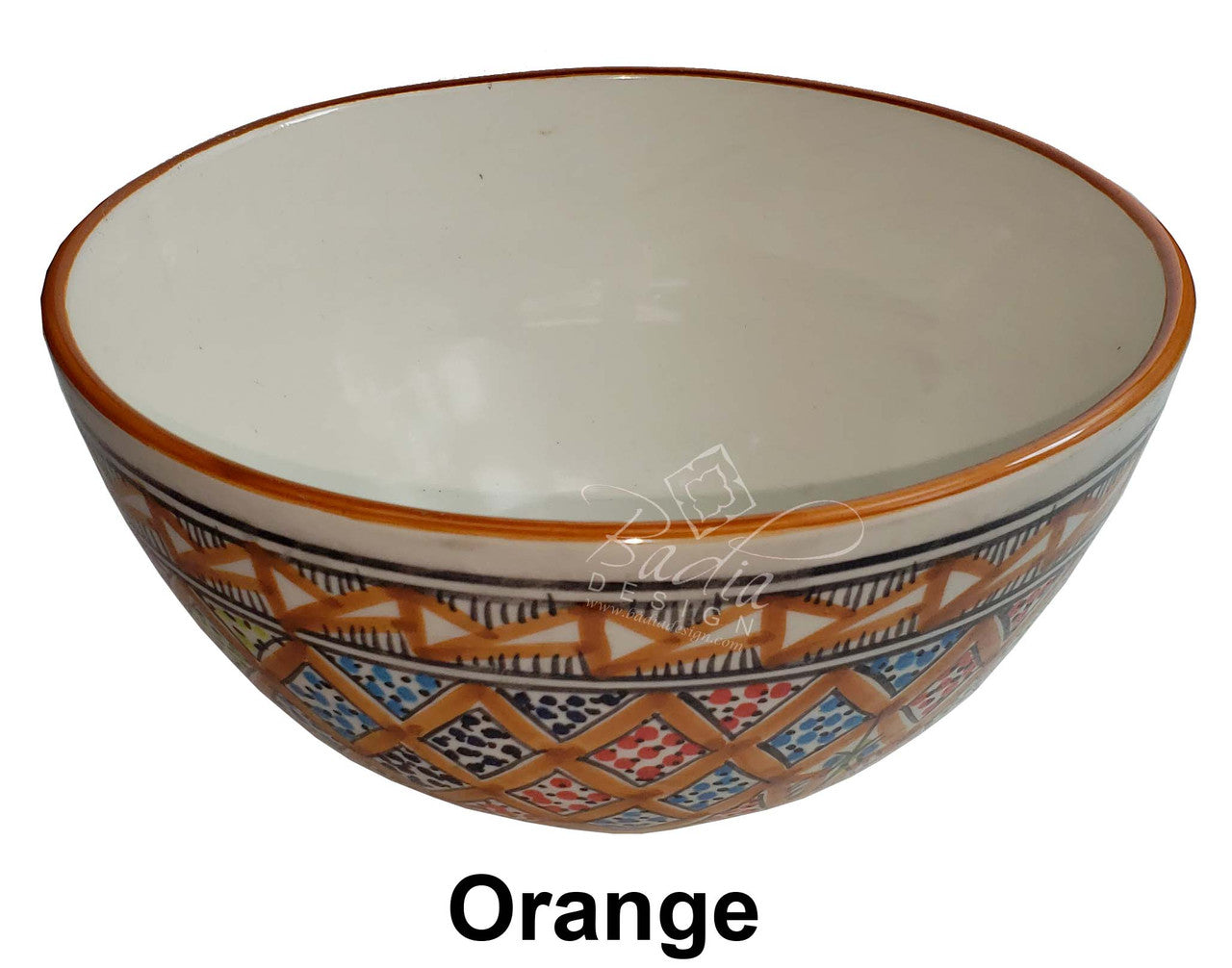 Small Multi Color Hand Painted Ceramic Bowl