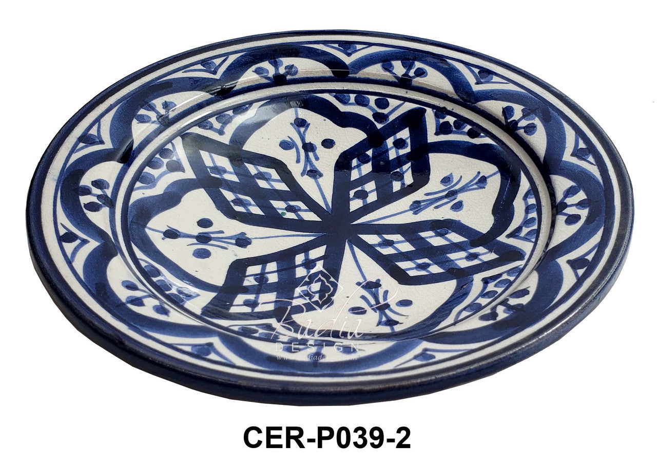 Small Hand Painted Ceramic Plate