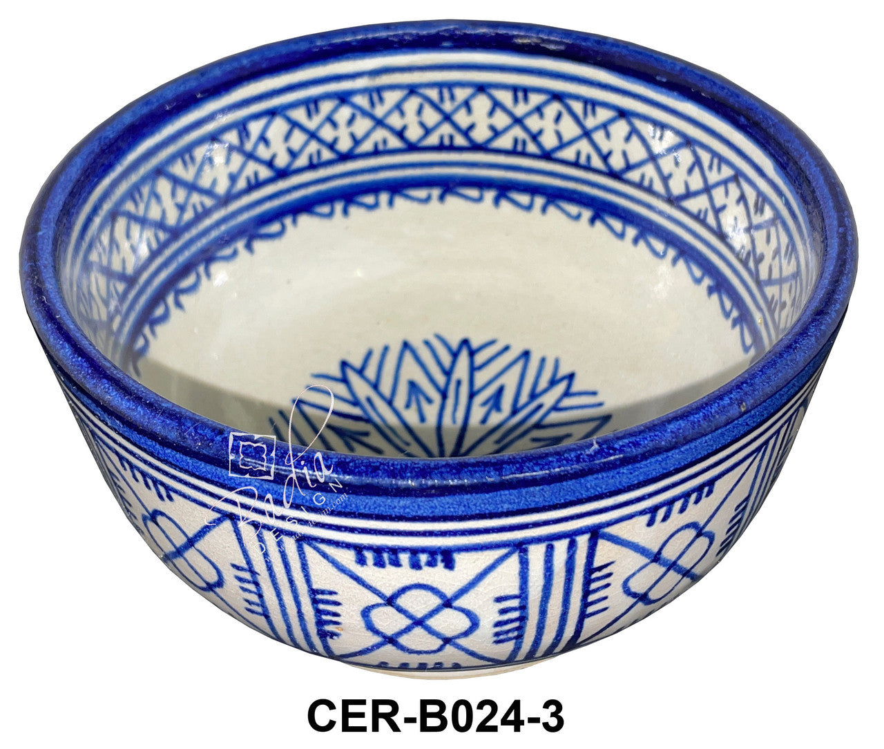 Multi-Color Hand Painted Ceramic Bowls
