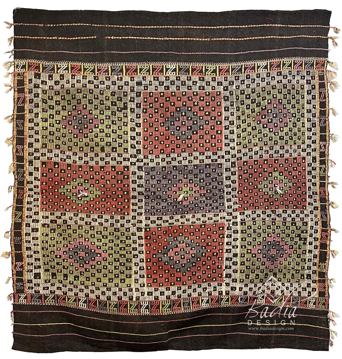 Brown Multi-Color Turkish Rug