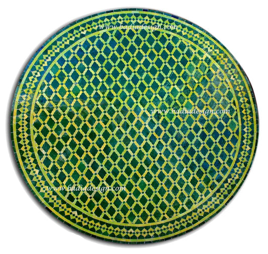 Moroccan Mosaic Tile Table Top