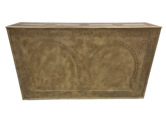 Gold Carved Cedar Wood Bar