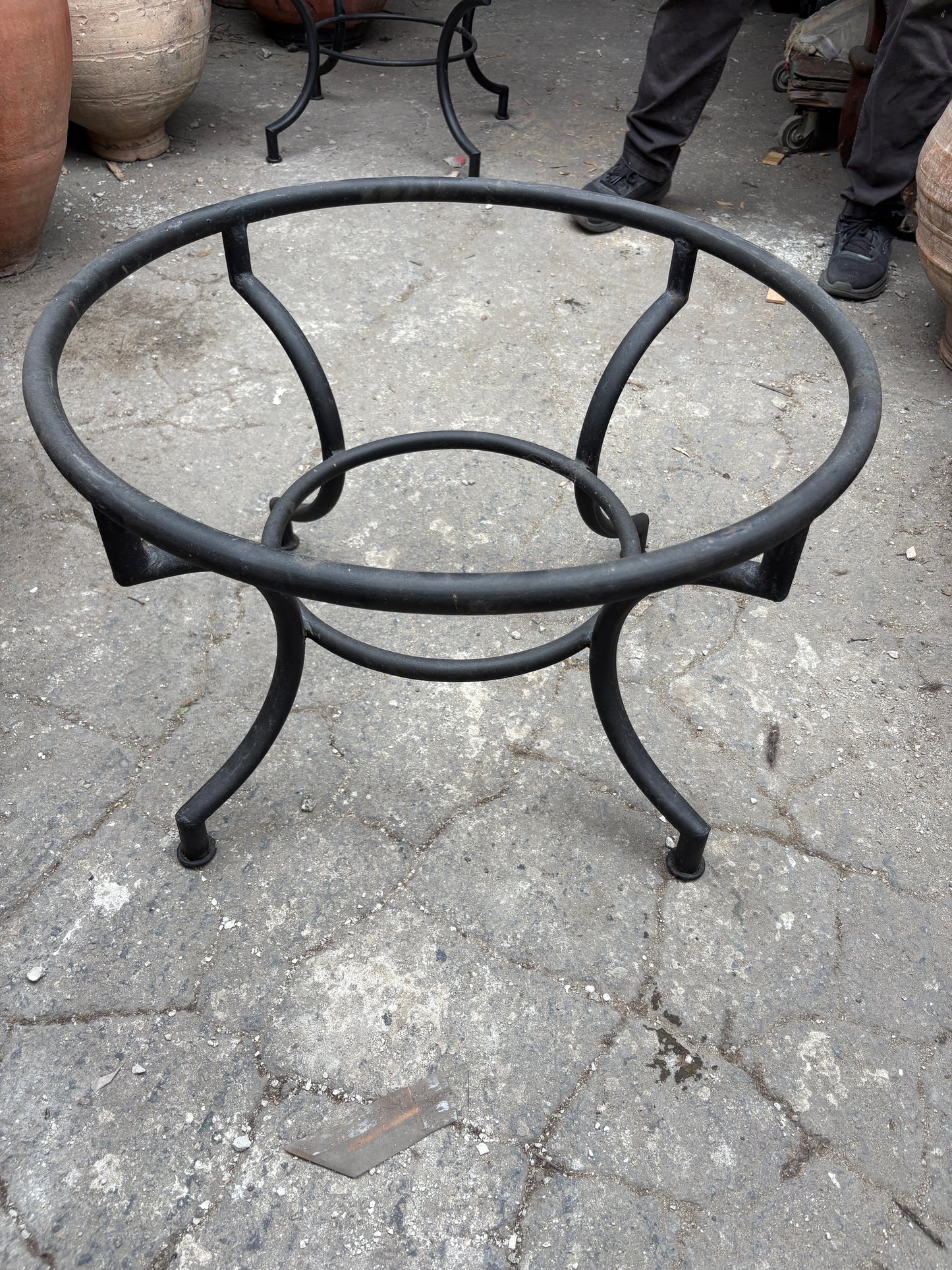 Wrought Iron Table Base #12