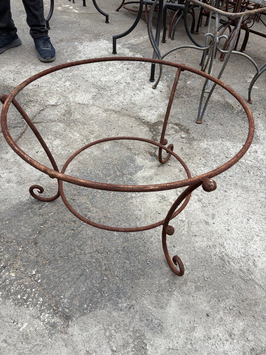 Wrought Iron Table Base #19