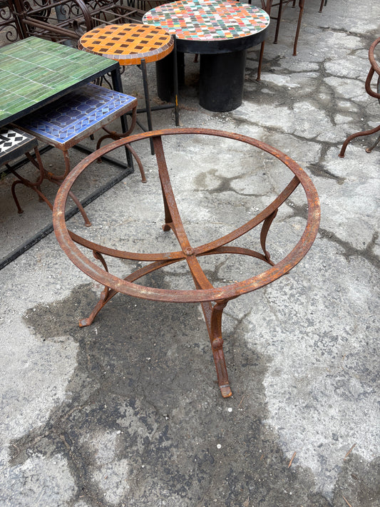 Wrought Iron Table Base #3