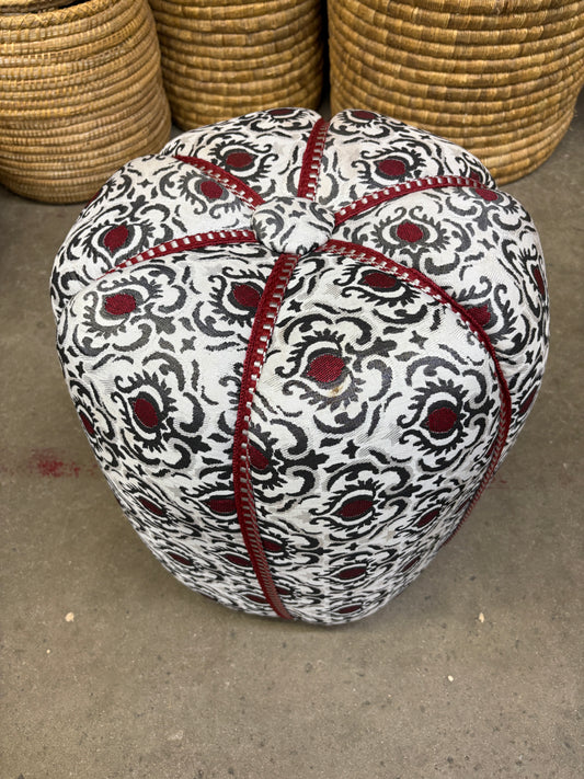 Moroccan Stuffed Fabric Pouf