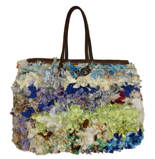 Moroccan Multi-Color Straw Handbag - HB004C