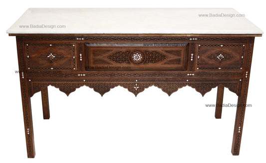 Mother of Pearl Inlay Cabinet - MOP-CA001