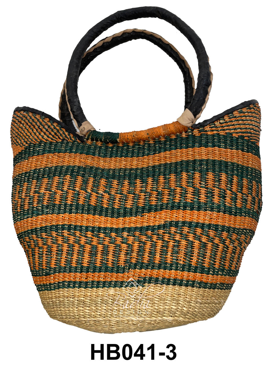 African Handwoven Raffia Bags