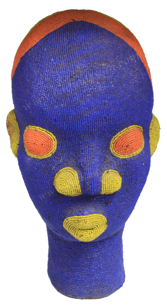 Handmade African Beaded Heads - HD181