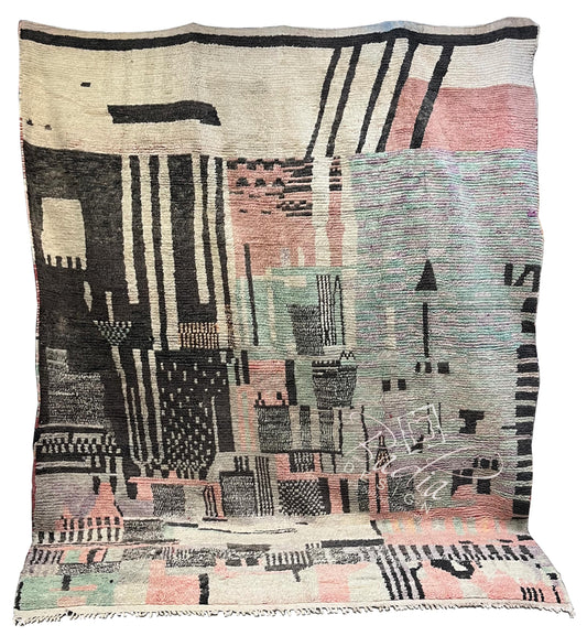 Berber Tribal Hand Woven Moroccan Rug