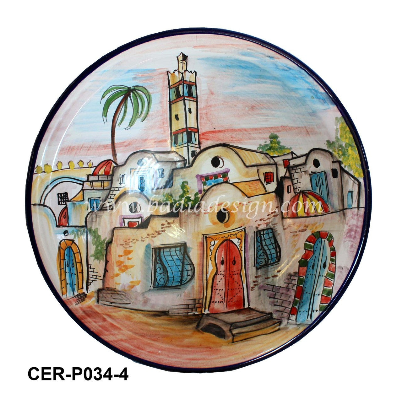 Hand Painted Artistic Ceramic Bowl