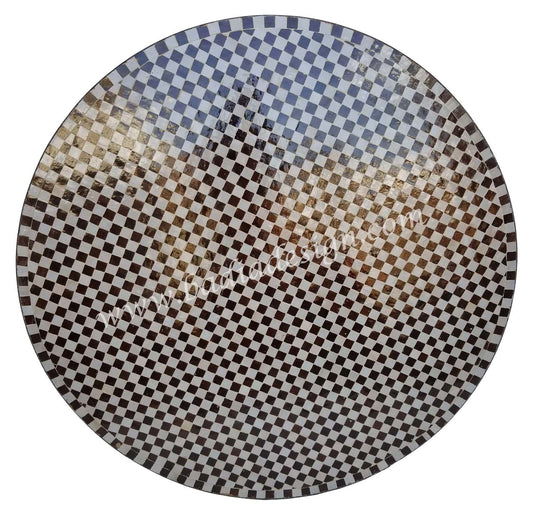 Intricate Designed Mosaic Tile Table Top