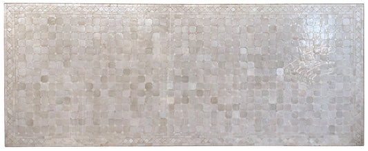 Large Beige Rectangular Shaped Tile Table Top