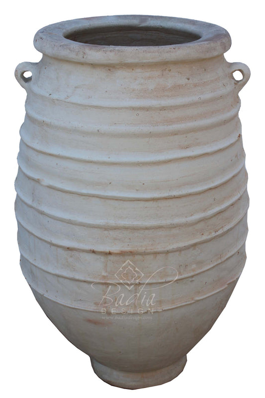 Large White Outdoor Planter