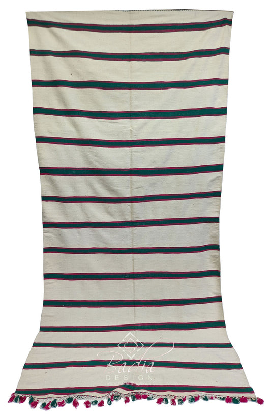 Beige Multi-Color Berber Rug