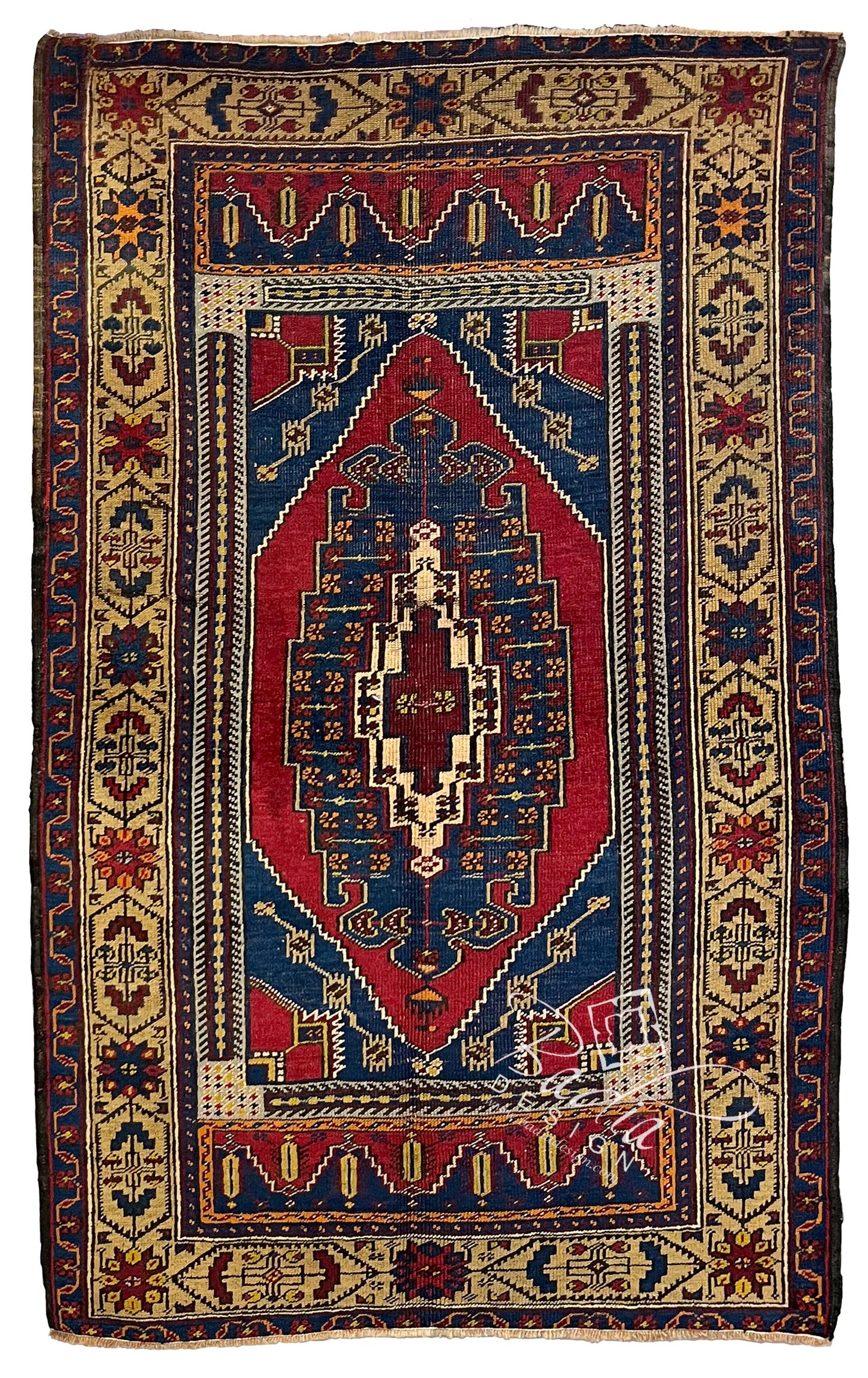 Colorful Turkish Area Rug