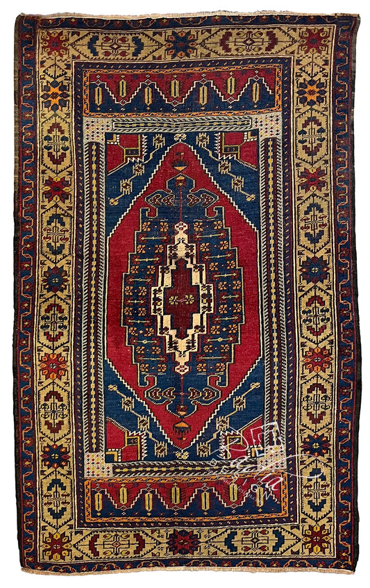 Colorful Turkish Area Rug