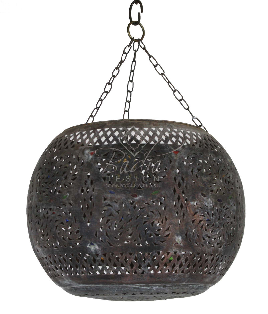 Antique Brass Hanging Lantern