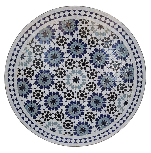 Moroccan Mosaic Tile Table Top