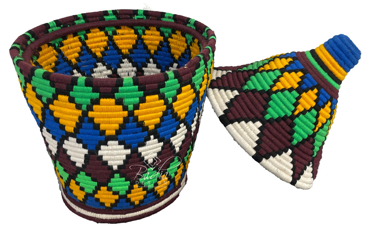Authentic Handwoven Berber Baskets