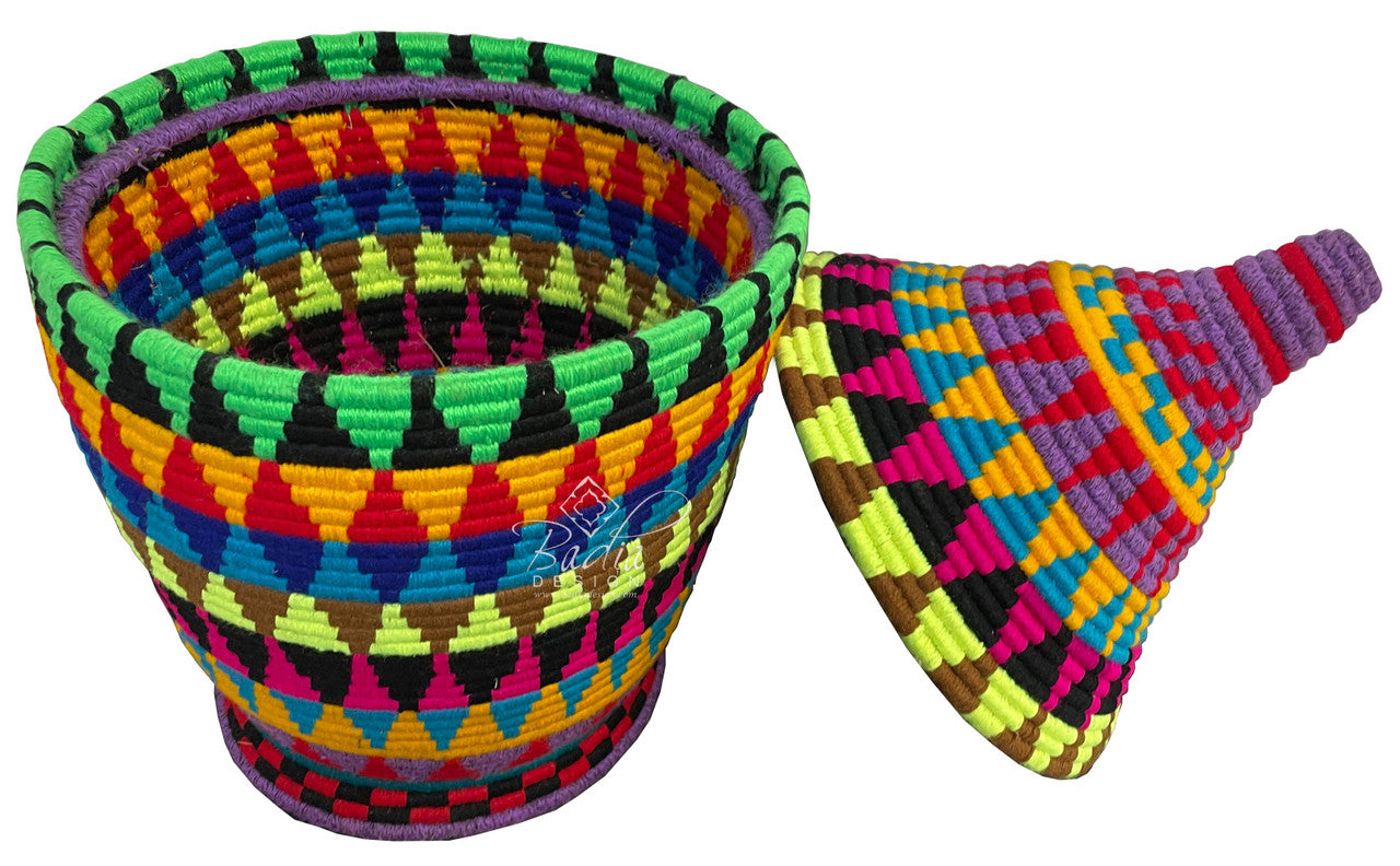 Authentic Handwoven Berber Baskets